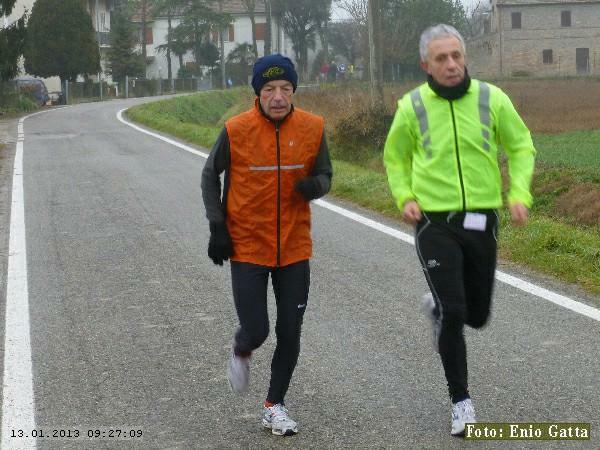 Castiglione di Cervia: Ad cursa da Cas-cion a la Salena - 13 gennaio 2013