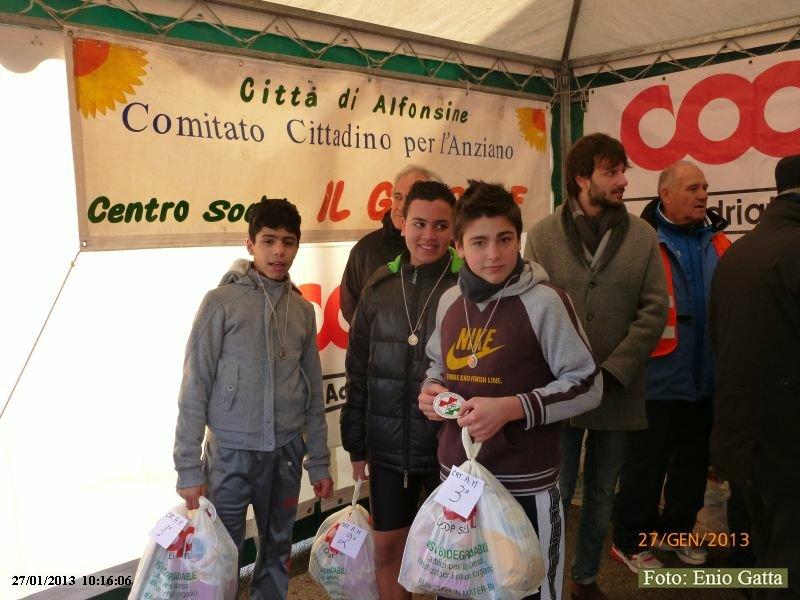 Alfonsine: Trofeo centro sociale Il Girasole - 27 gennaio 2013