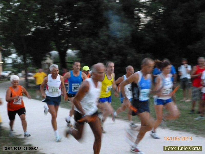 Cotignola: Staffetta 4x1,3 - 18 luglio 2013