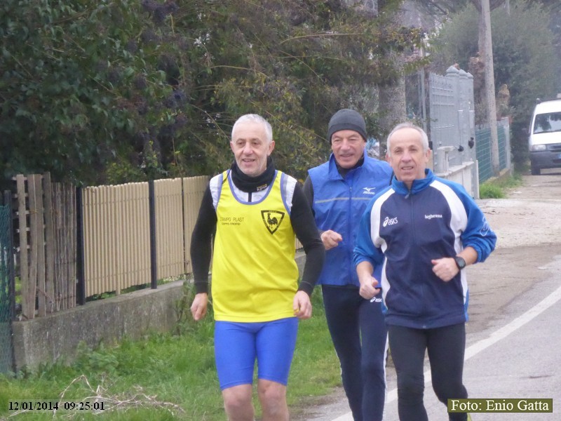 Castiglione di Cervia: Ad cursa da Cas-cion a la Salena - 12 gennaio 2014