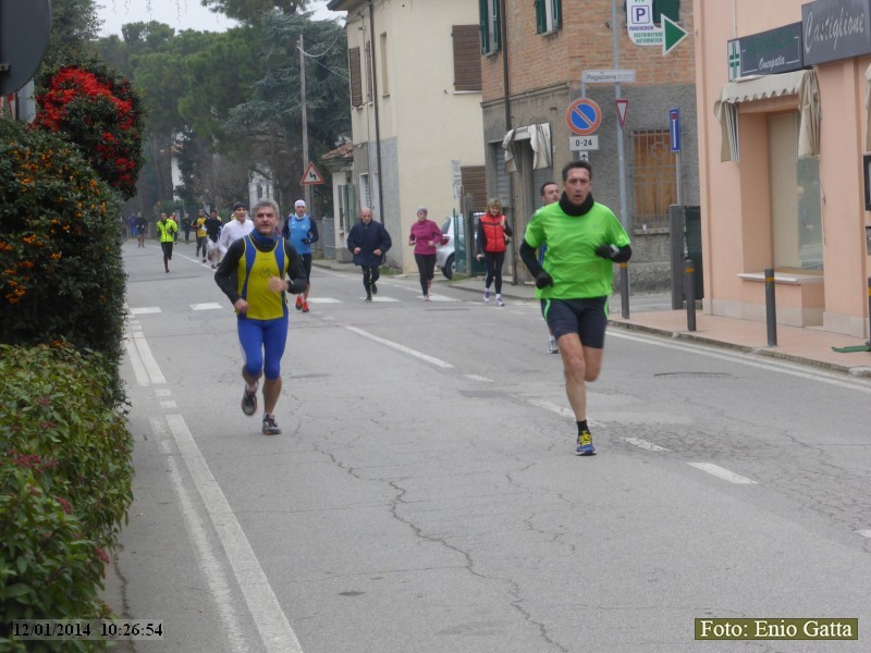 Castiglione di Cervia: Ad cursa da Cas-cion a la Salena - 12 gennaio 2014