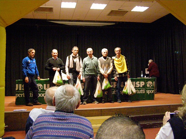 Alfonsine: Premiazioni UISP - 07 febbraio 2014