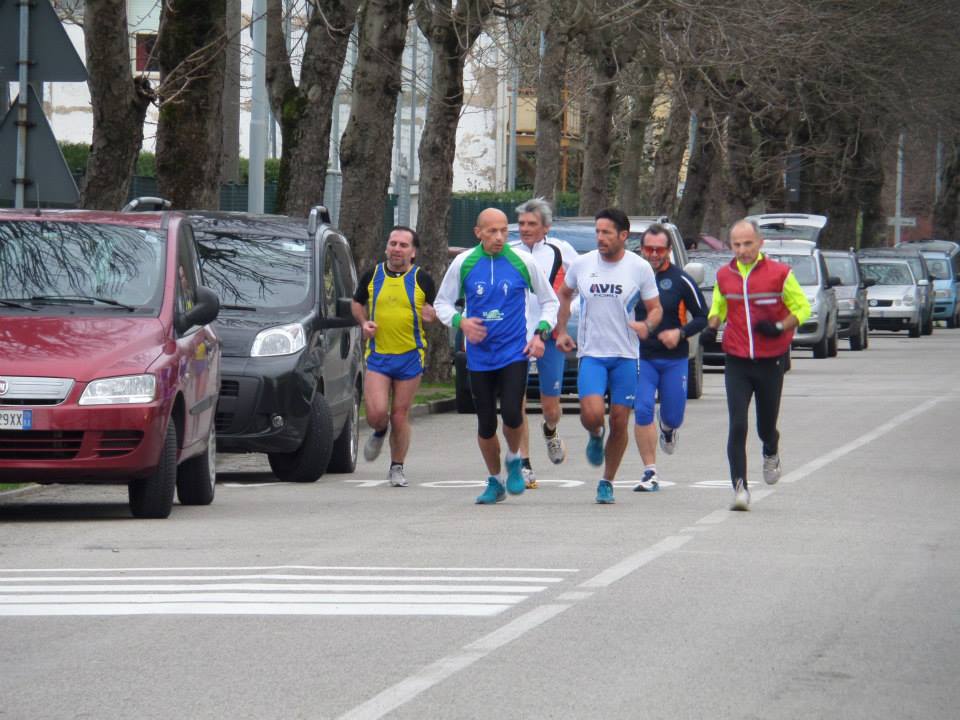 Villanova di Bagnacavallo: La corsa dal fugaren - 01 marzo 2014