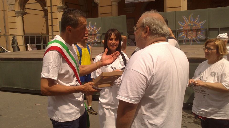 Staffetta per non dimenticare il 2 agosto - 26 luglio 2015