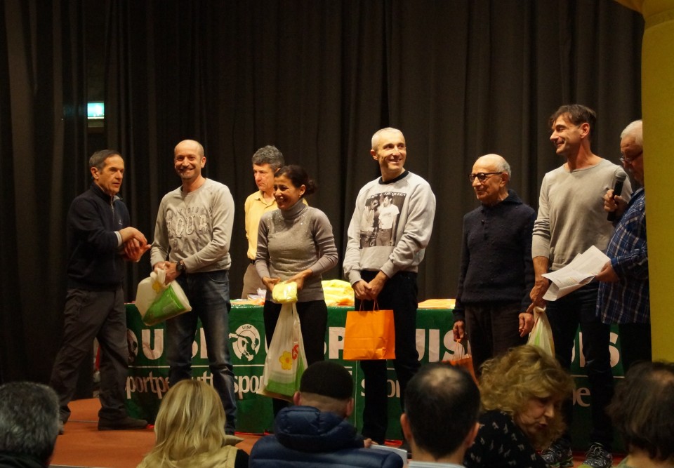 Alfonsine: Premizioni UISP 2015 - 29 Gennaio 2016