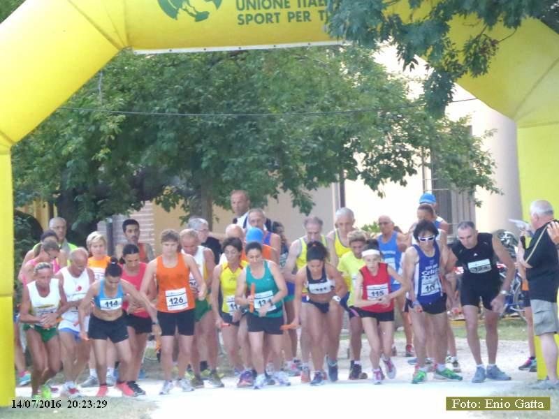 Cotignola: Staffetta 4x1,3 - 14 luglio 2016