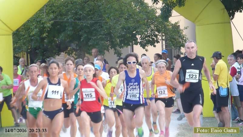 Cotignola: Staffetta 4x1,3 - 14 luglio 2016