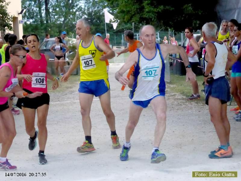 Cotignola: Staffetta 4x1,3 - 14 luglio 2016