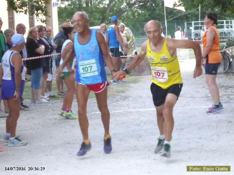Cotignola: Staffetta 4x1,3 - 14 luglio 2016