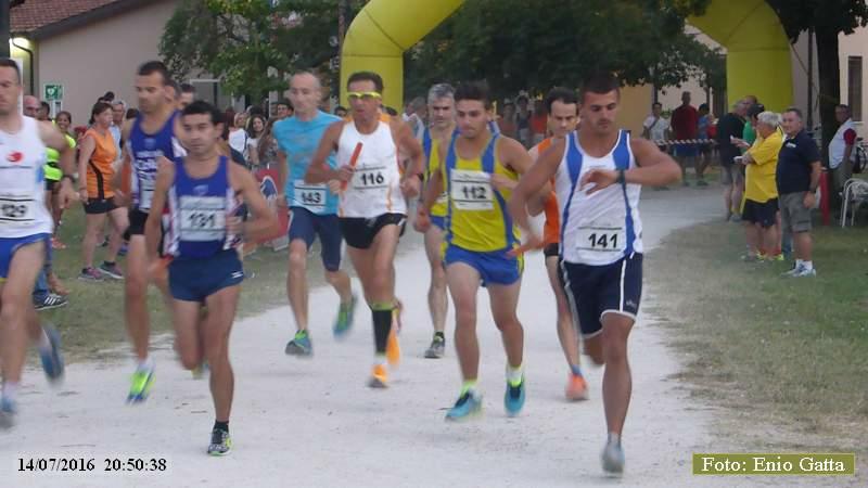 Cotignola: Staffetta 4x1,3 - 14 luglio 2016