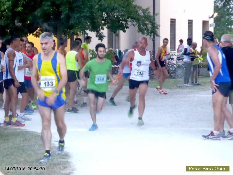 Cotignola: Staffetta 4x1,3 - 14 luglio 2016