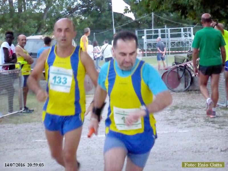 Cotignola: Staffetta 4x1,3 - 14 luglio 2016