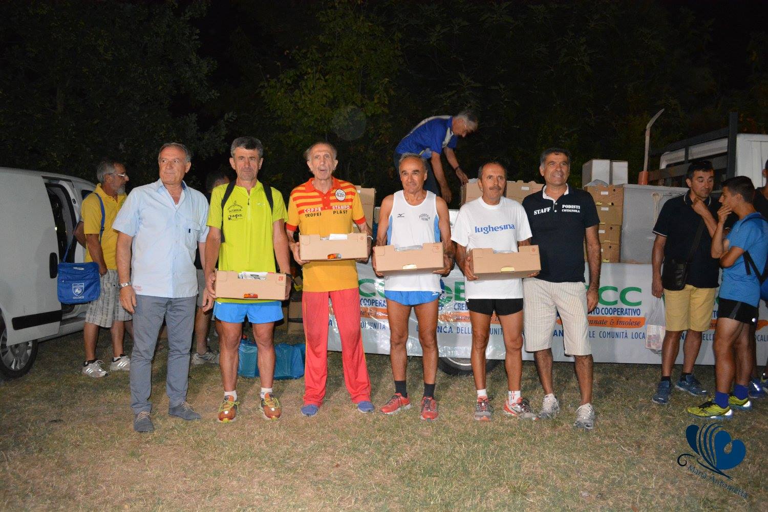 Cotignola: Staffetta 4x1,3 - 17 luglio 2017