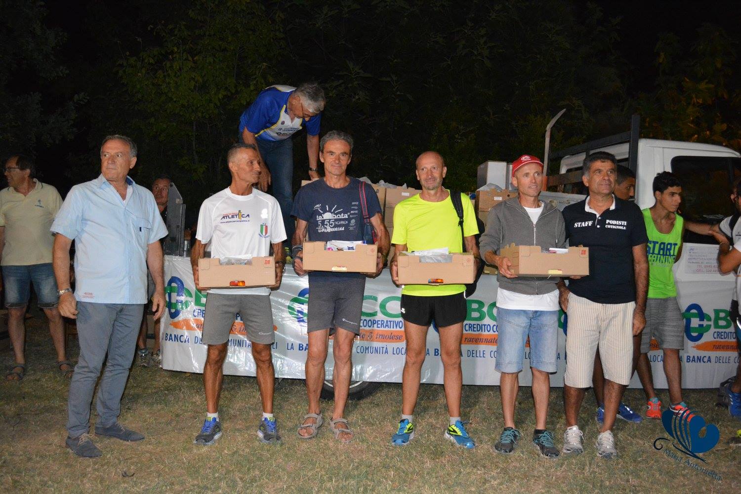 Cotignola: Staffetta 4x1,3 - 17 luglio 2017