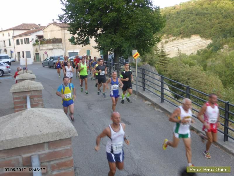 Casola Valsenio: Podistica della festa de L'Unit - 03 agosto 2017