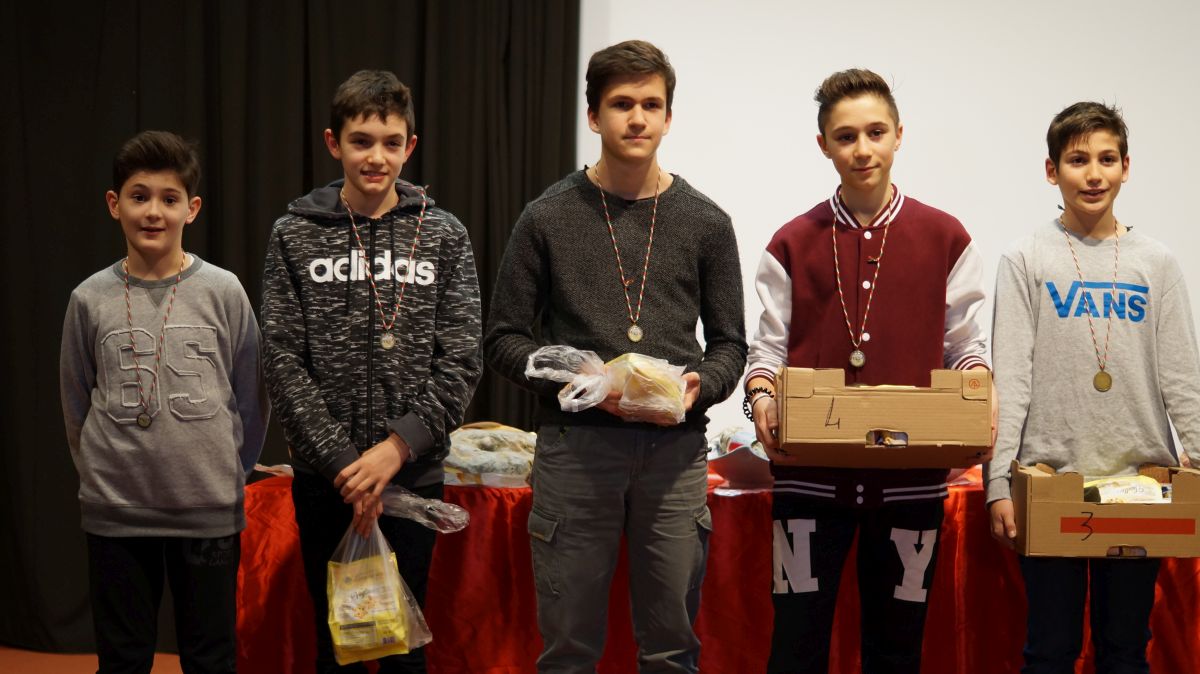 Alfonsine: Premizioni UISP - 26 Gennaio 2018