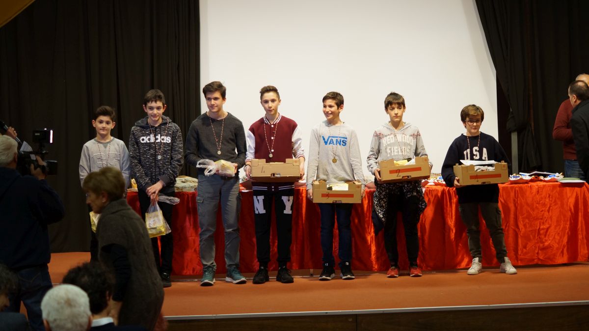 Alfonsine: Premizioni UISP - 26 Gennaio 2018