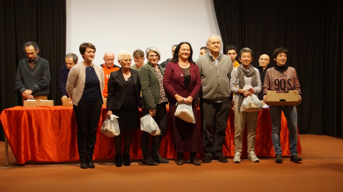 Alfonsine: Premizioni UISP - 26 Gennaio 2018