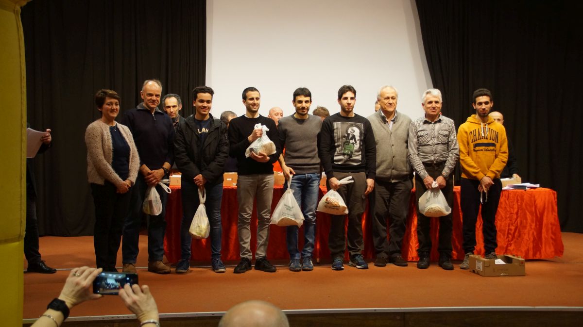 Alfonsine: Premizioni UISP - 26 Gennaio 2018