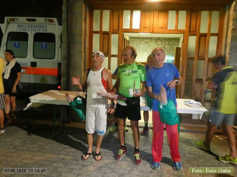 Casola Valsenio: Podistica della festa de L'Unit - 02 agosto 2018