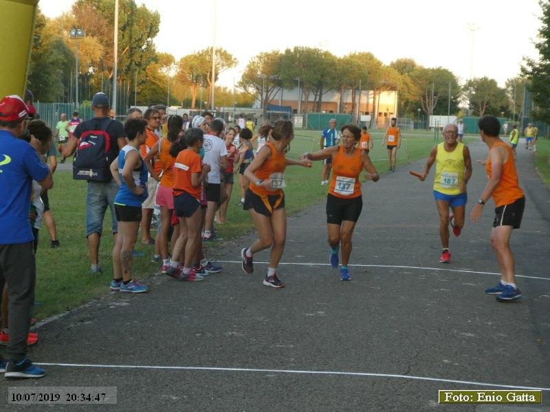 Cotignola: Staffetta 4x1,3 - 10 luglio 2019