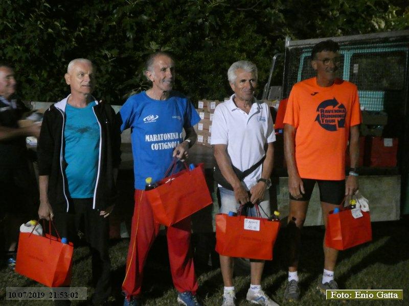 Cotignola: Staffetta 4x1,3 - 10 luglio 2019