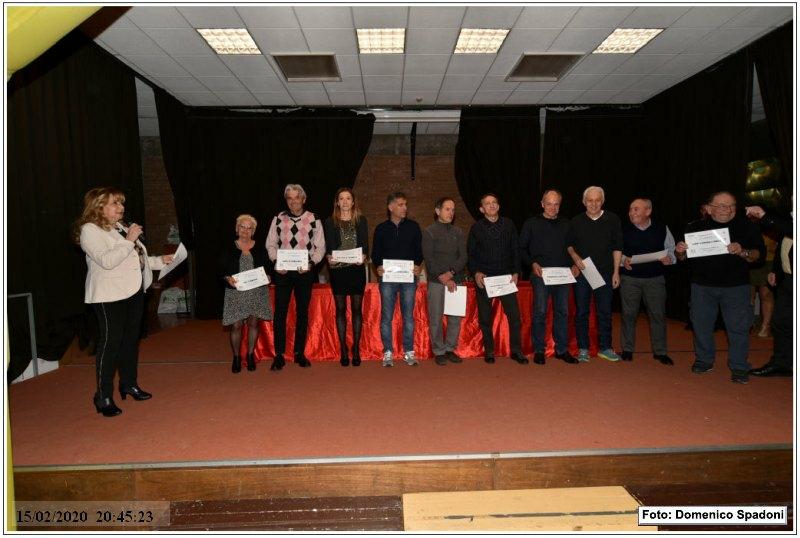Alfonsine: Premiazioni UISP 2019 - 15 febbraio 2020