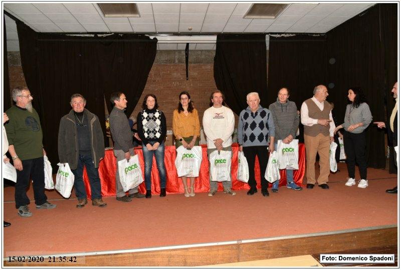 Alfonsine: Premiazioni UISP 2019 - 15 febbraio 2020