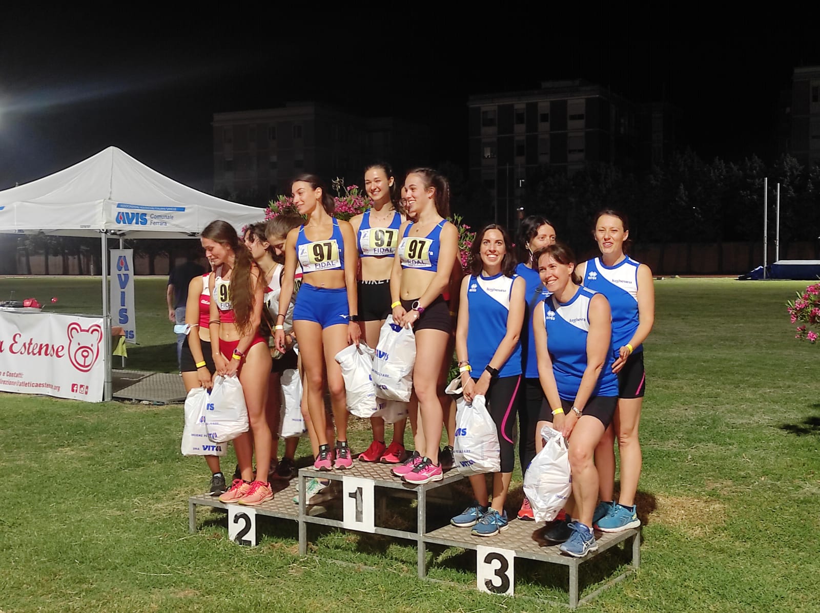 Ferrara: Ferrara Meeteng 4x400 - 17 giugno 2021