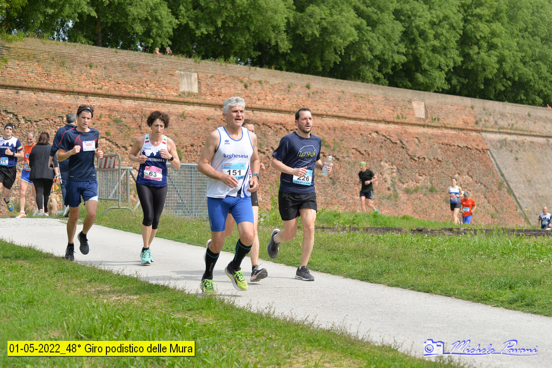 Ferrara: Giro podistico delle mura - 01 maggio 2022