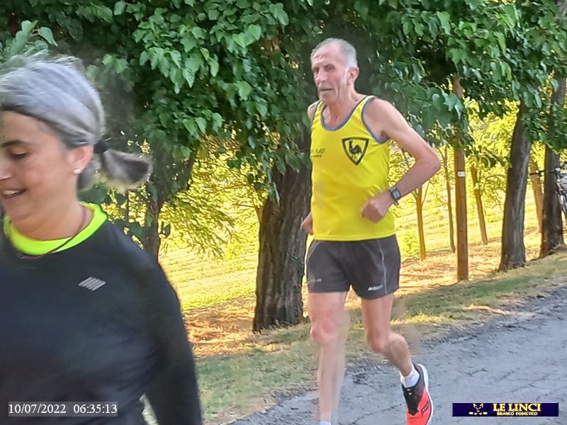 Santa Lucia delle Spianate: Sveglia presto Running - 10 luglio 2022
