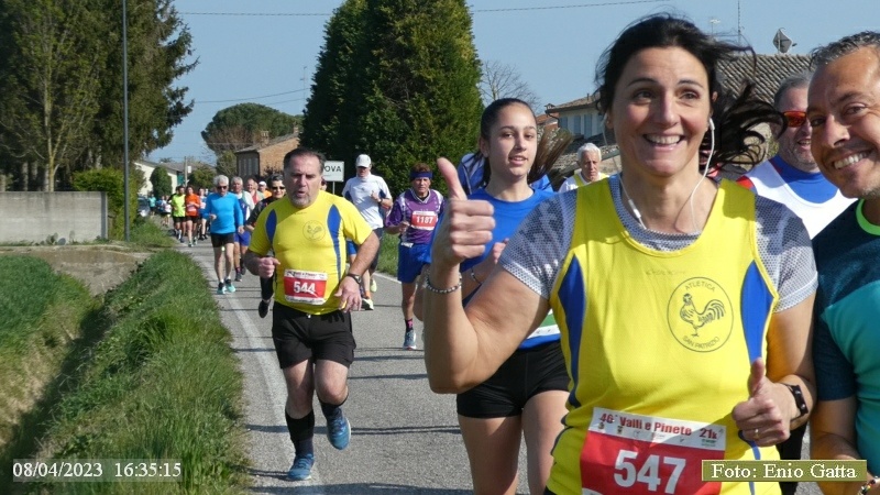 Villanova di Ravenna: Podistica del quartiere San Rocco - 08 aprile 2023