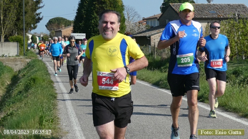 Villanova di Ravenna: Podistica del quartiere San Rocco - 08 aprile 2023
