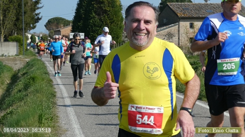 Villanova di Ravenna: Podistica del quartiere San Rocco - 08 aprile 2023