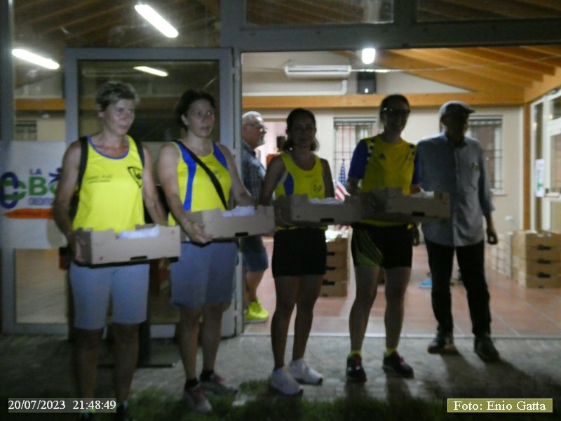 Cotignola: Staffetta 4 x 1,1Km - 20 luglio 2023
