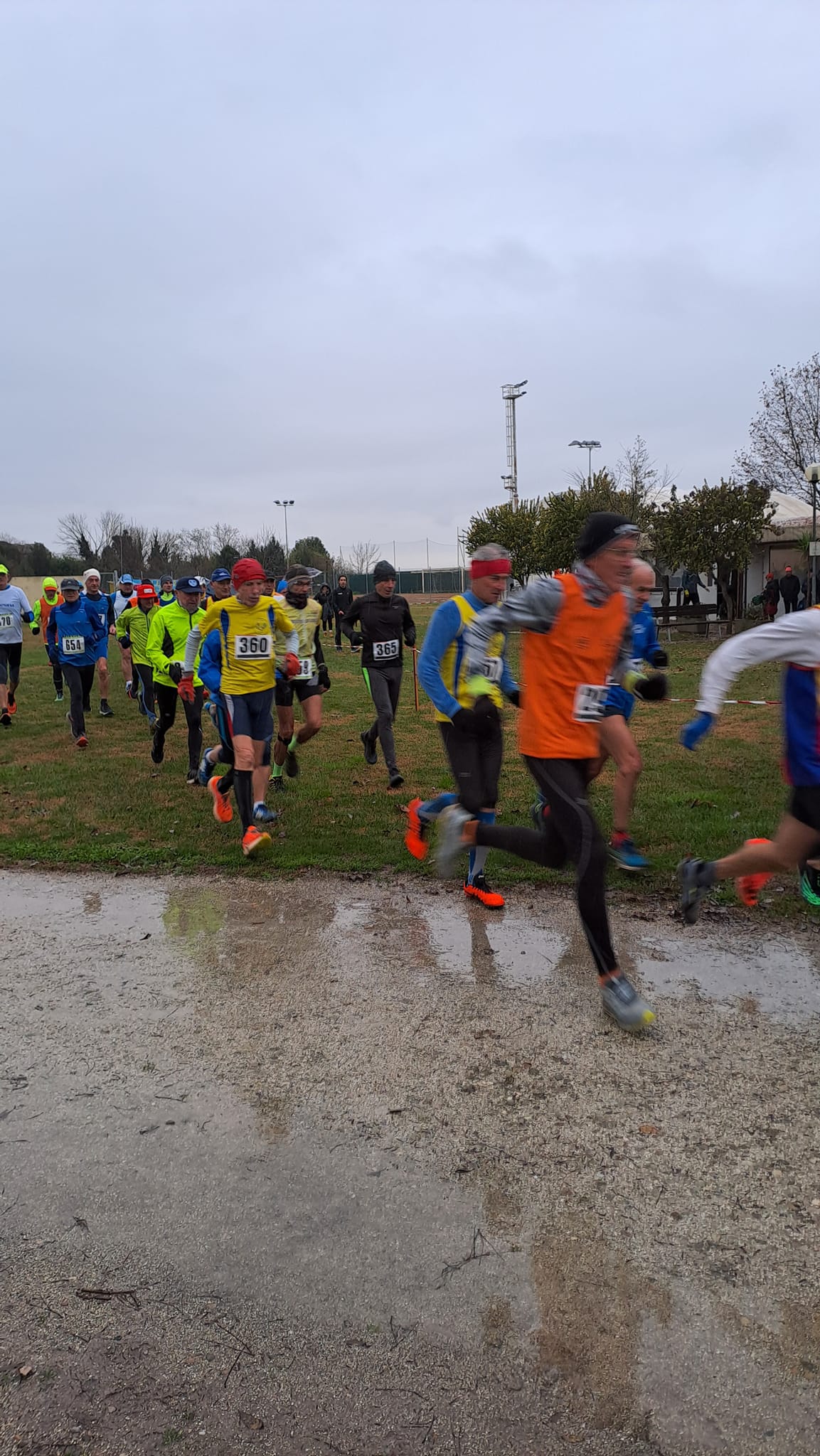Ponte Nuovo: Cross Provinciale UISP 2024 - prova 5 di 6 - 08 dicembre 2024
