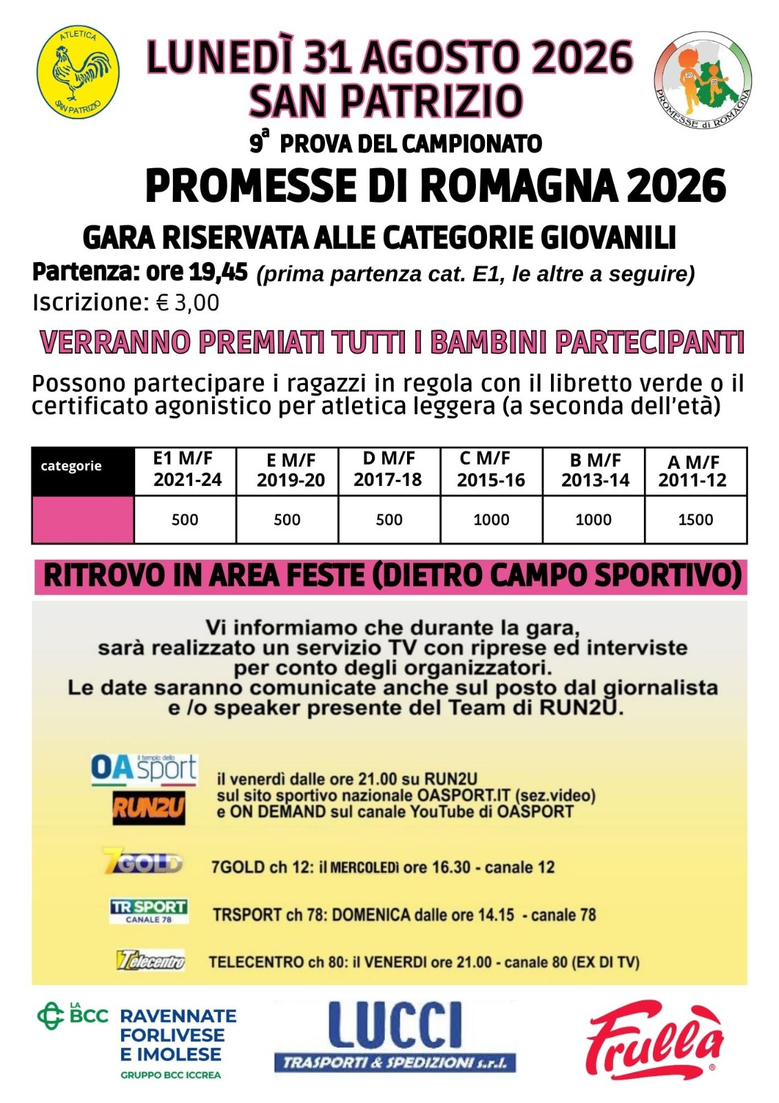 Vi aspettiamo alla sagra del Tortellone: Camminata + Promesse di Romagna