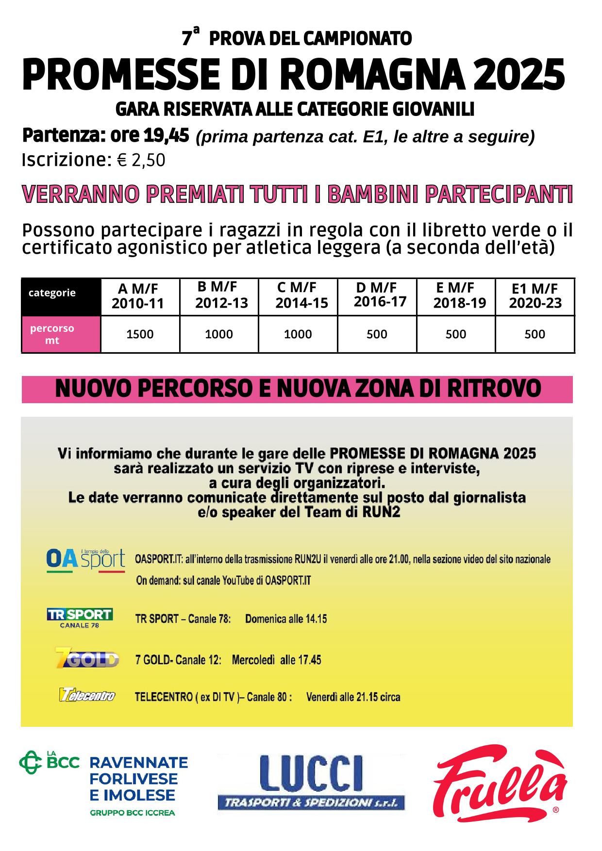 Podistica Sagra del Tortellone e Promesse di Romagna
