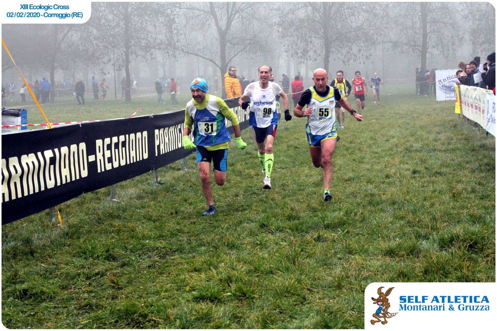 Correggio: Cross FIDAL Regionale 2 di 3 - 02 febbraio 2020